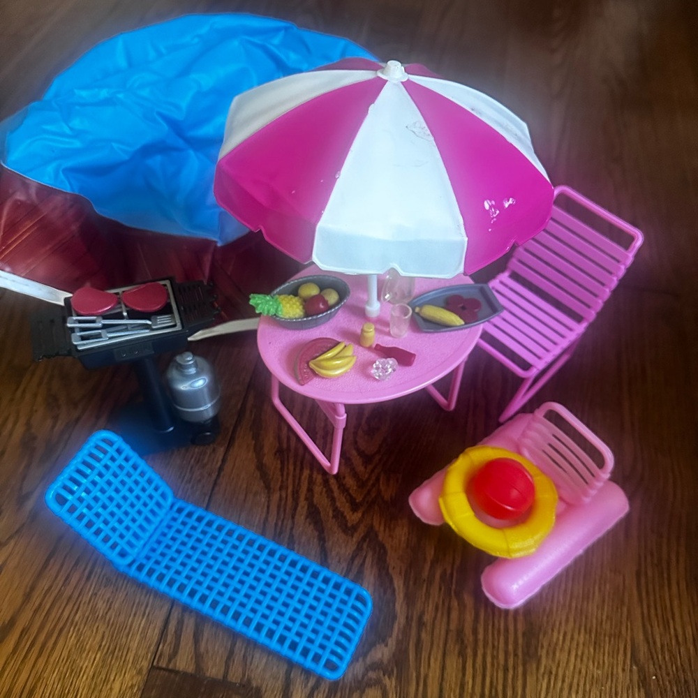 Arco Fashion Doll Pool Party As Is INCOMPLETE Vintage 80’s